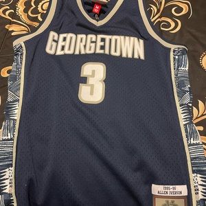 Allen Iverson Georgetown College jersey